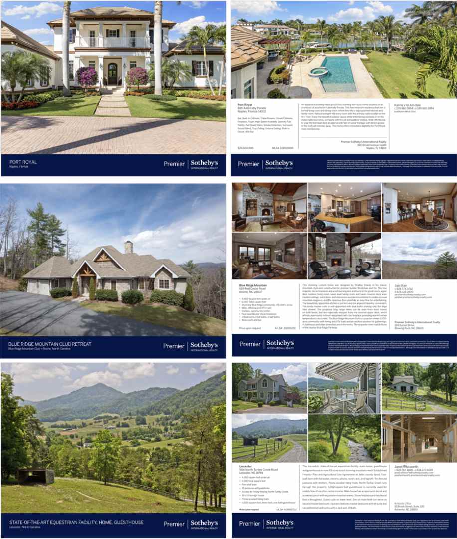 property brochures